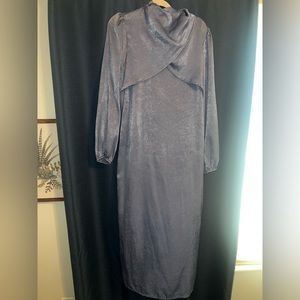 Shein blue maxi dress